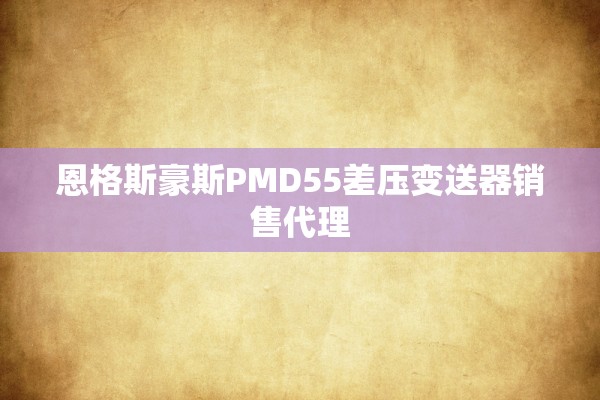恩格斯豪斯PMD55差压变送器销售代理