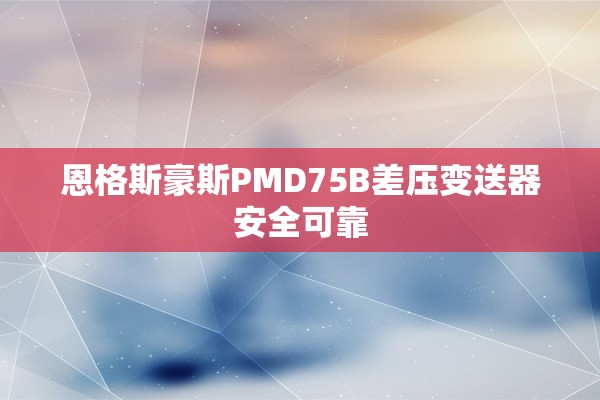 恩格斯豪斯PMD75B差压变送器安全可靠