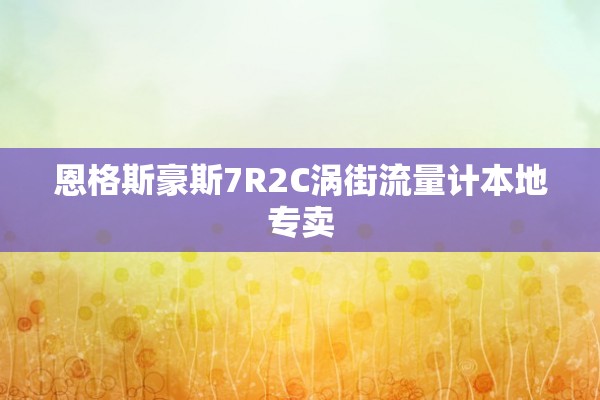 恩格斯豪斯7R2C涡街流量计本地专卖
