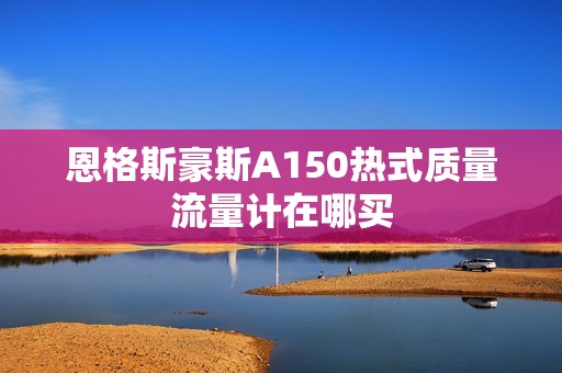 恩格斯豪斯A150热式质量流量计在哪买