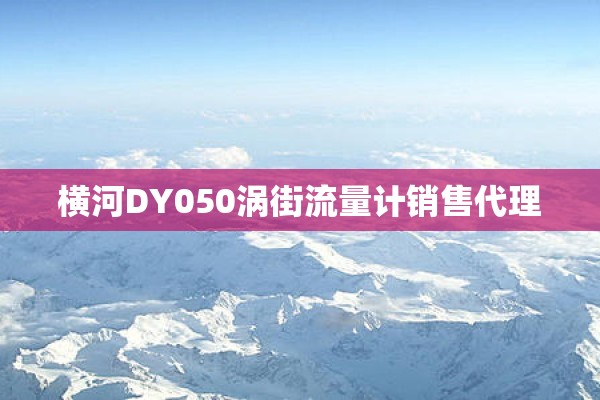 横河DY050涡街流量计销售代理