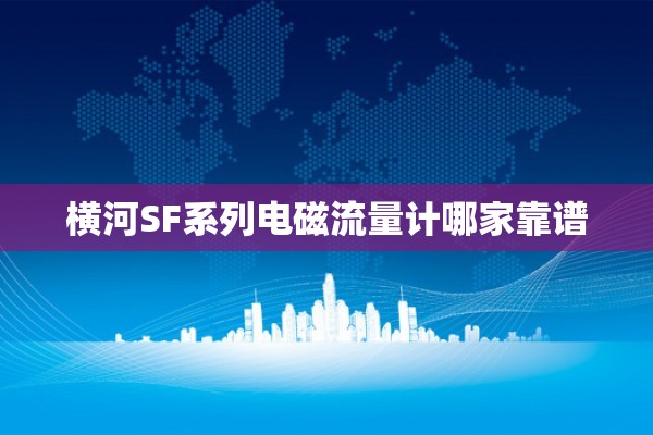 横河SF系列电磁流量计哪家靠谱